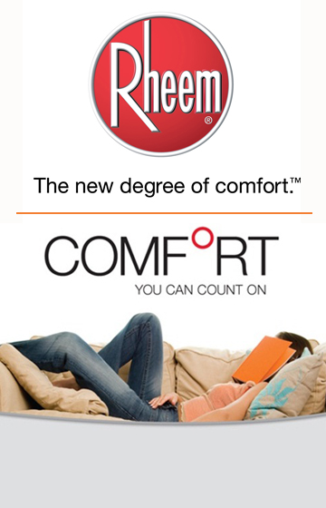 Rheem,  Gas Furnace - Efficient Reliable Indoor Comfort